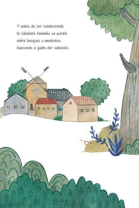 Libro infantil Recrea Libros La cabellera andante-2