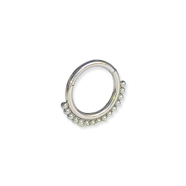 Piercing Septum Anillo Oreja Tragus Daith Esferas Tabique-0