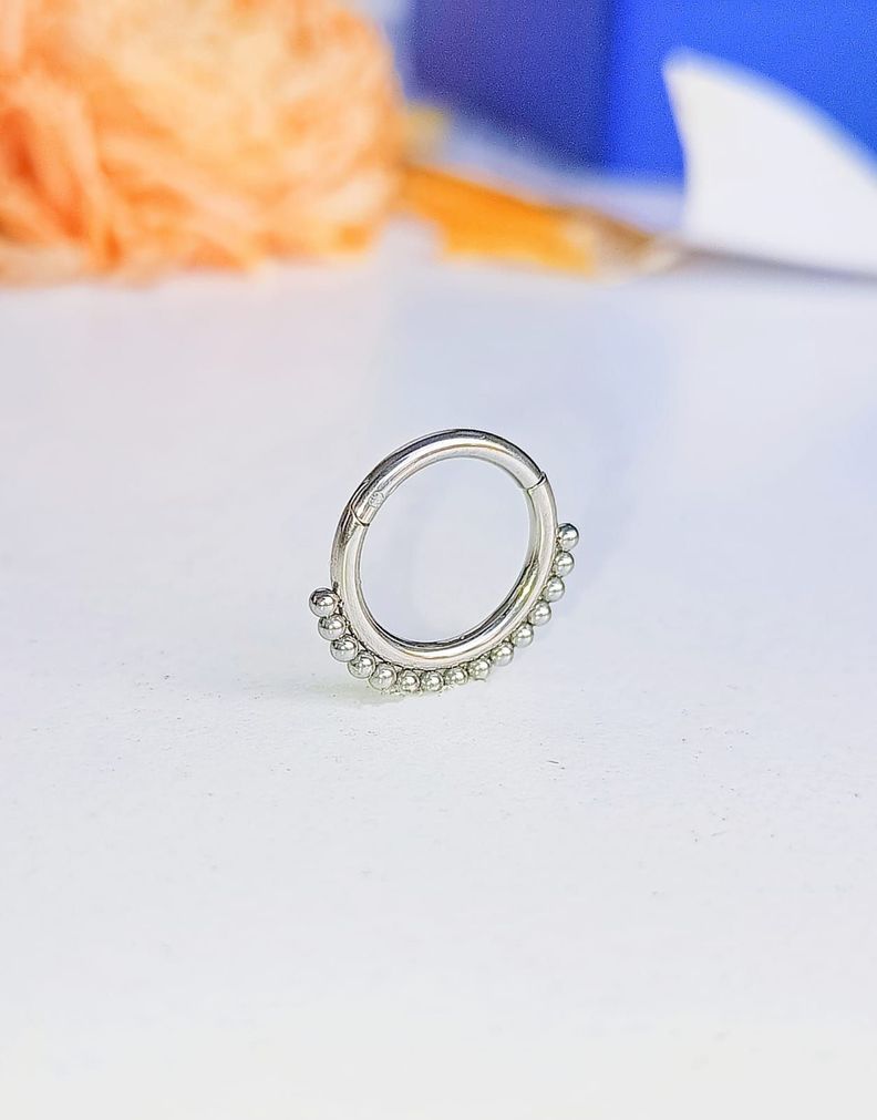 Piercing Septum Anillo Oreja Tragus Daith Esferas Tabique-4
