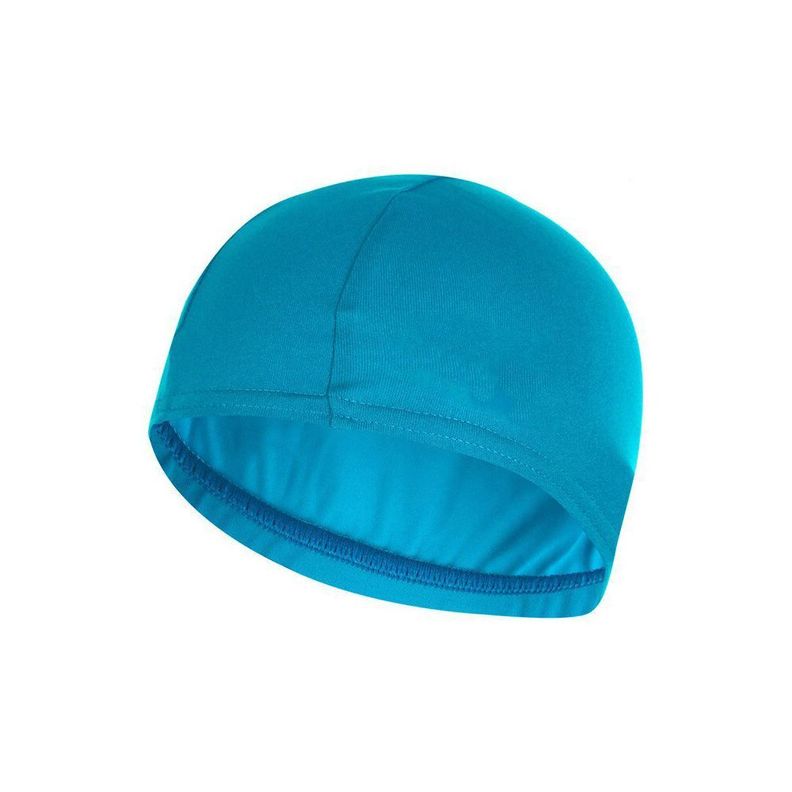 Gorro Natacion Lycra Estandar Piscina Unisex Celeste-0