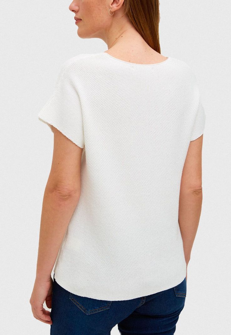 Polera Azafran Blanco