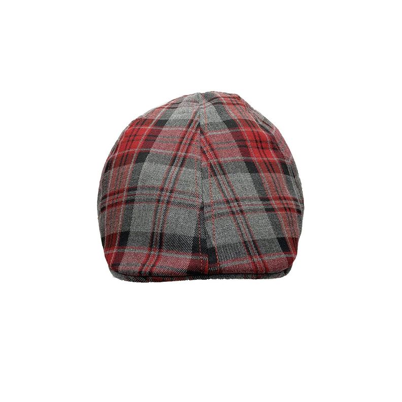 Jockey Británico Ajustable Escocés Rojo Gris V -1