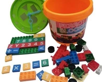 Tarro de Bloques Didácticos Lego Compatible-1
