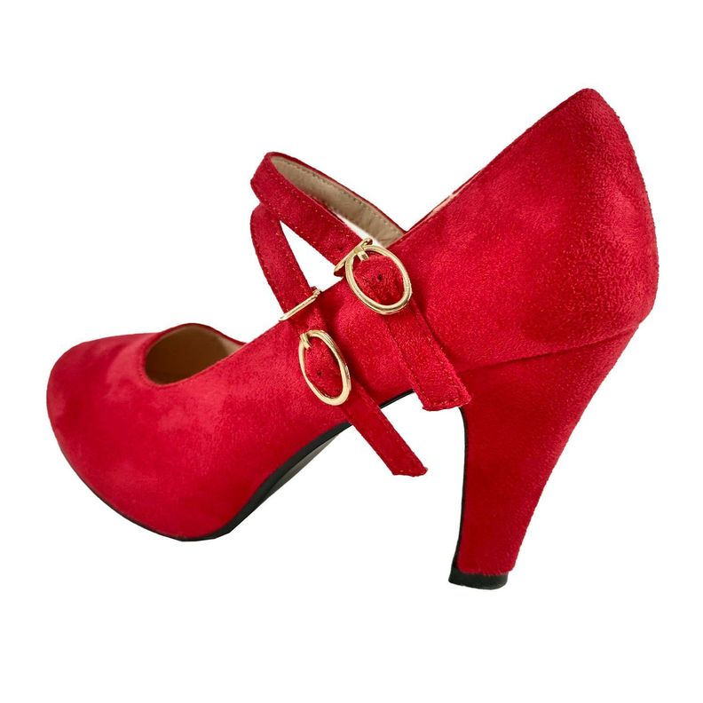 Zapato de Mujer PG665 Rojo-3