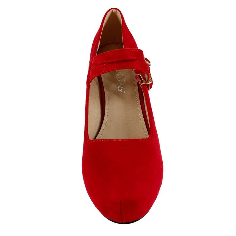 Zapato de Mujer PG665 Rojo-2