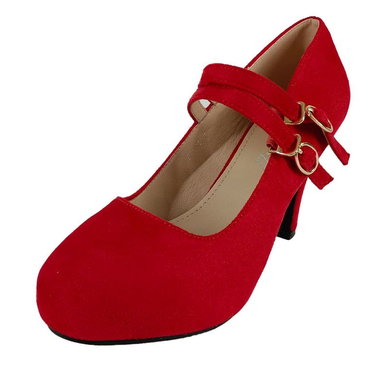 Zapato de Mujer PG665 Rojo-1