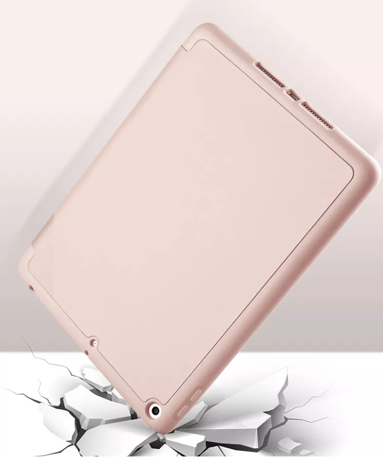 Carcasa Smart Cover Para Ipad 10.2 + Ranura Lápiz / Azul Oscuro-2