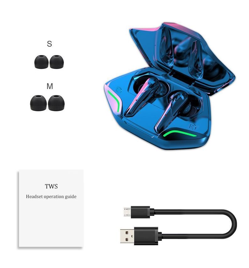 Audifonos Gamer Inalámbricos Bluetooth 5.0 Ks08-2