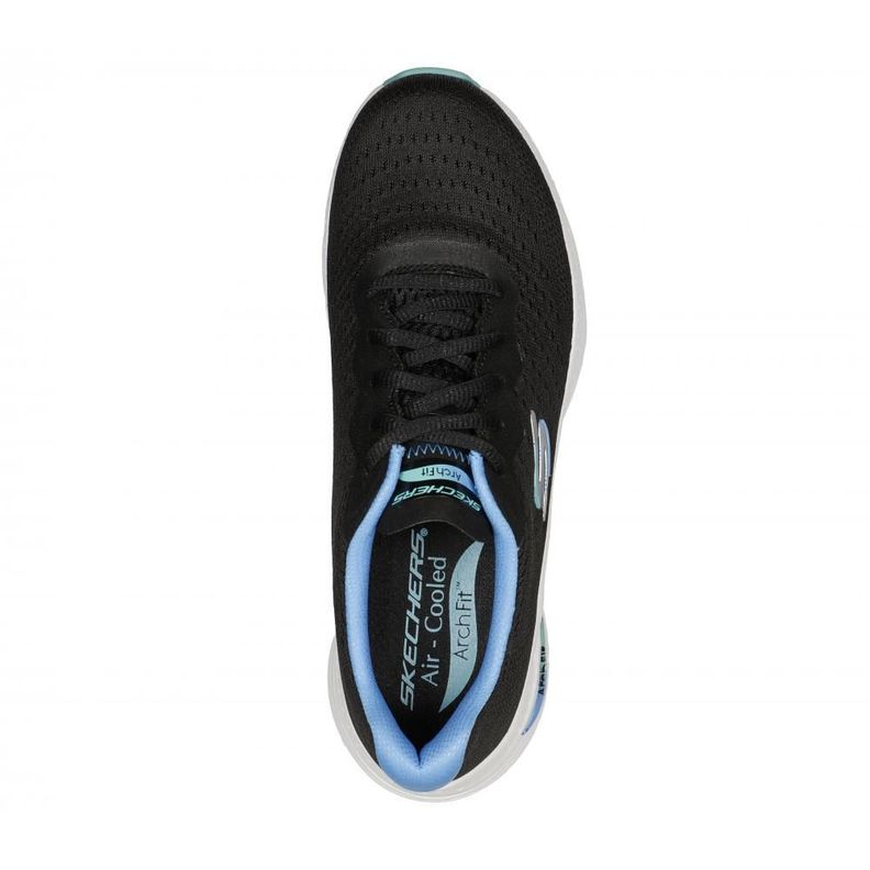 Zapatilla Mujer Arch Fit Negro Skechers-1