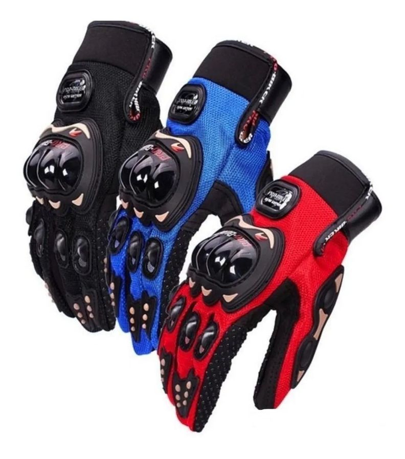 Guantes Para Moto O Bici Gran Protección Probiker (M) (AZUL)-2