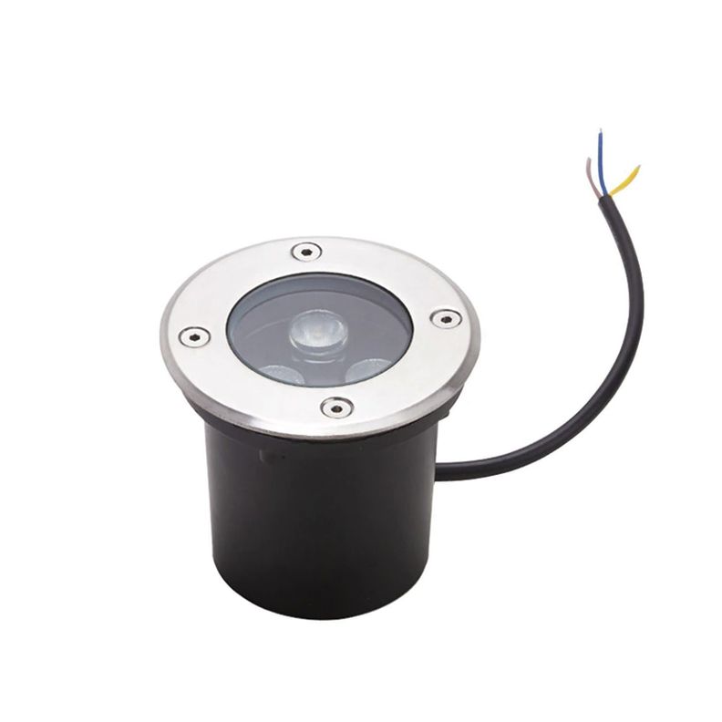 Pack 3 Foco LED Piso 3W 220V RGB-3
