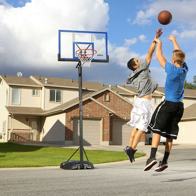 Aro Basketball Portátil Policarbonato 122 x 84 cm-5