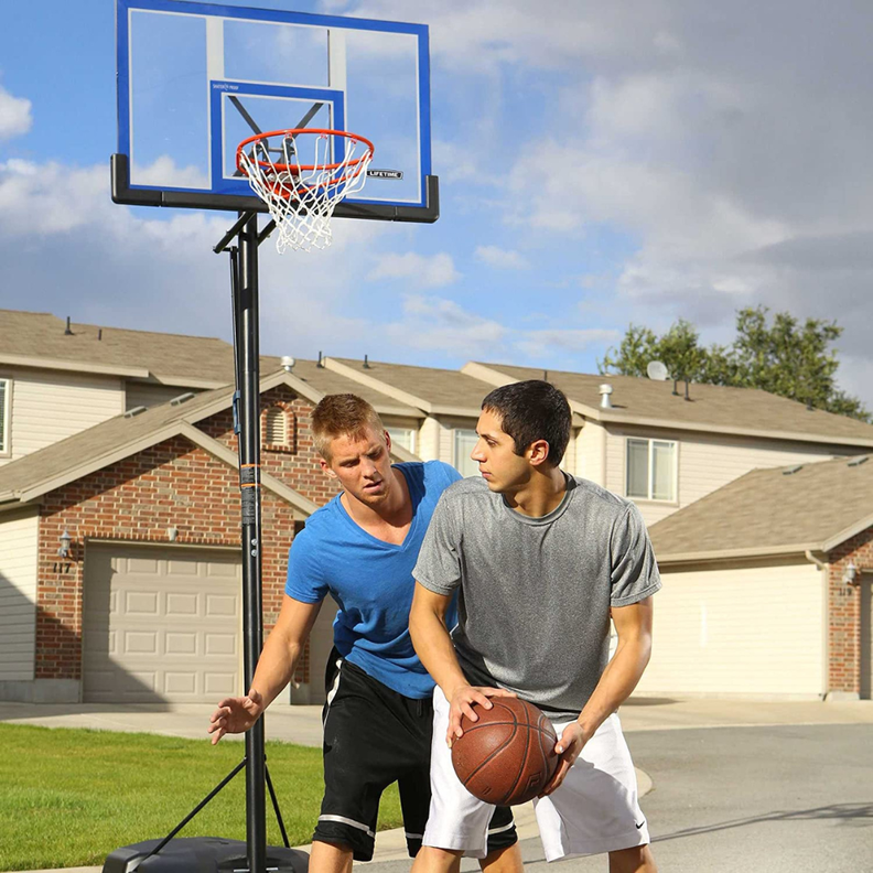 Aro Basketball Portátil Policarbonato 122 x 84 cm-6