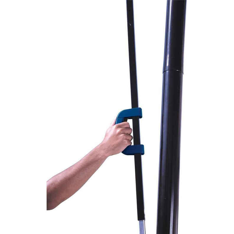 Aro Basketball Portátil Policarbonato 122 x 84 cm-3