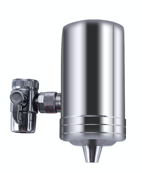 Filtro Purificador de Agua Potable Lavaplatos Universal M7  Plata