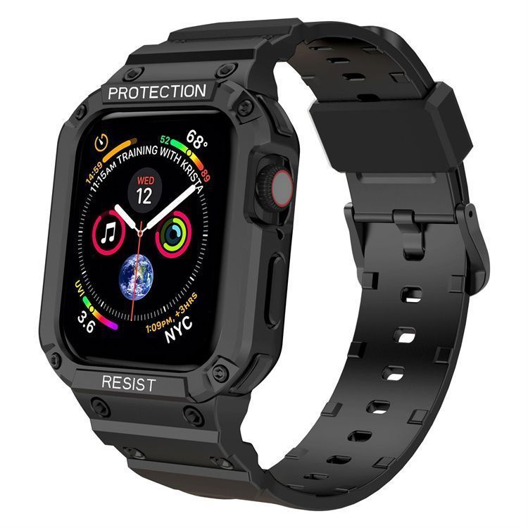 Carcasa Correa Para Apple Watch Se 40/ 41mm / Negro -0