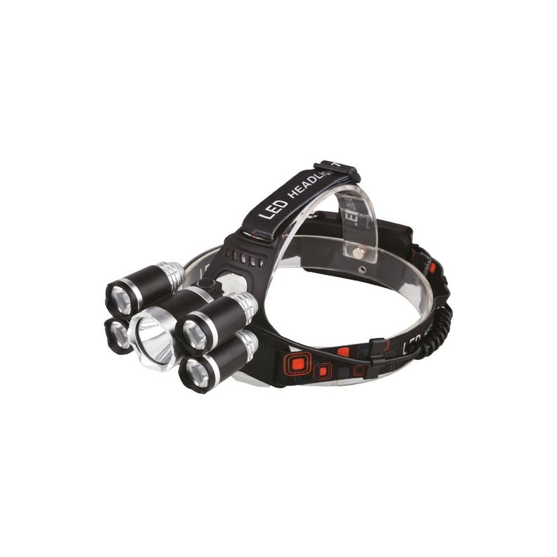 Linterna Led Cintillo Recargable 5 Luces Led Tecnolab-0