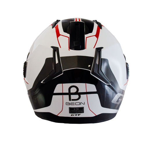 CASCO MOTO FLIP UP B700 BLANCO BEON-4