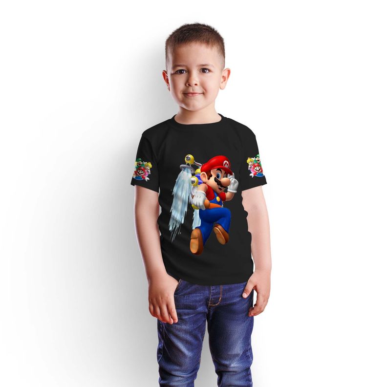 Polera Super Mario Bros D2-1