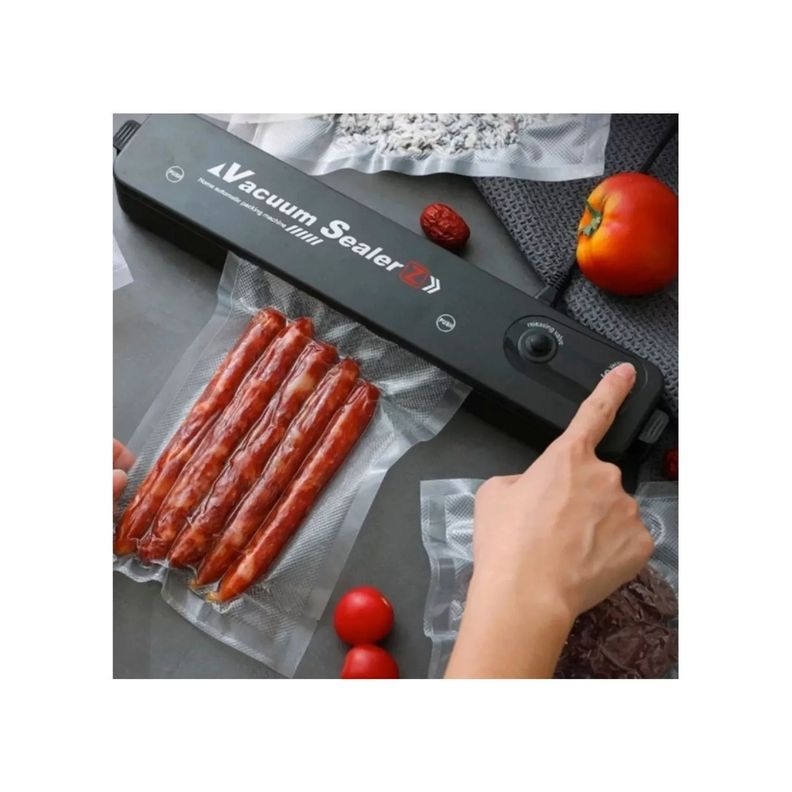Maquina Selladora Al Vacio Alimentos + Bolsas-2