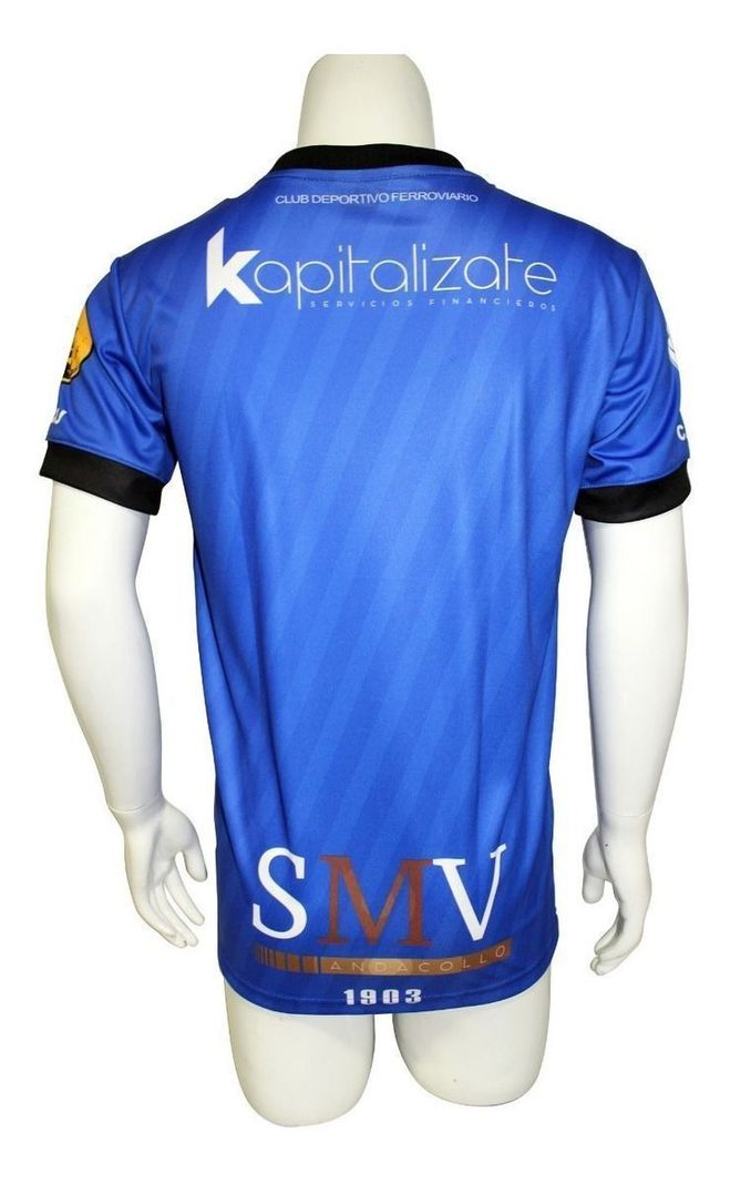      Camiseta Fernández Vial 2019 Arquero Azul Original Cafú-2