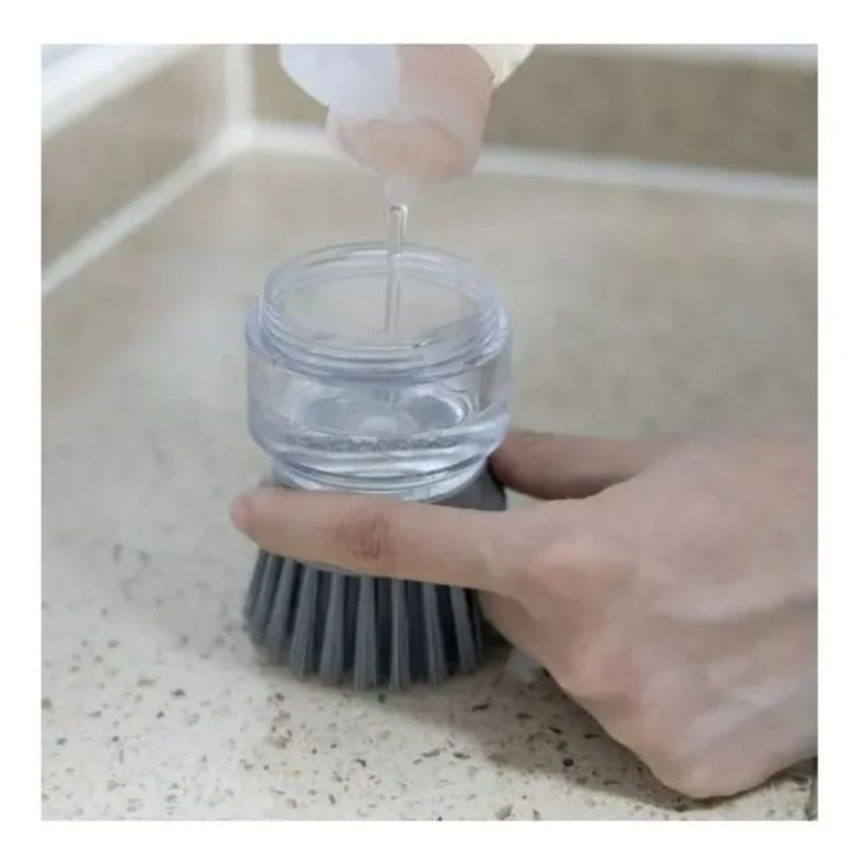 Cepillo Dispensador Jabon Liquido Lava Loza Lavaplatos-3