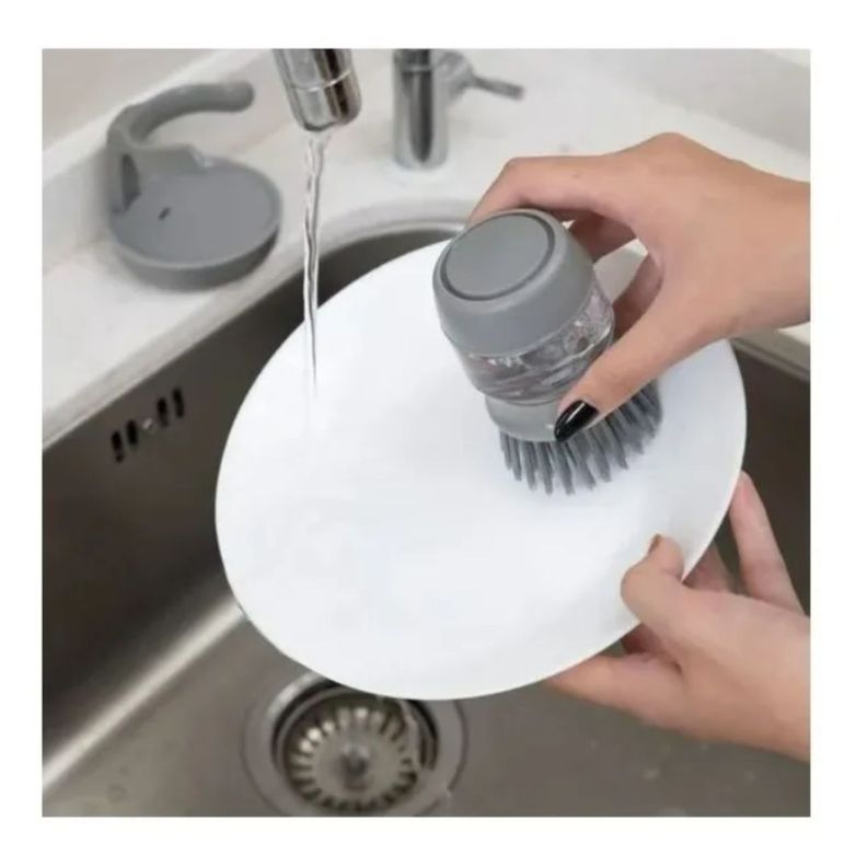 Cepillo Dispensador Jabon Liquido Lava Loza Lavaplatos-4