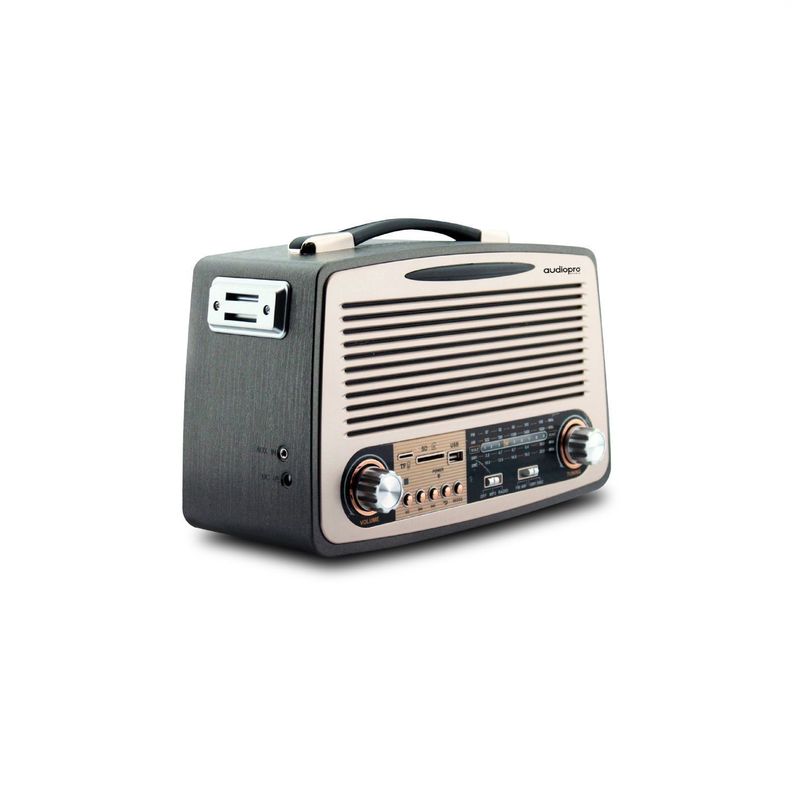 Radio Retro Bluetooth USB AM FM Audiopro-1