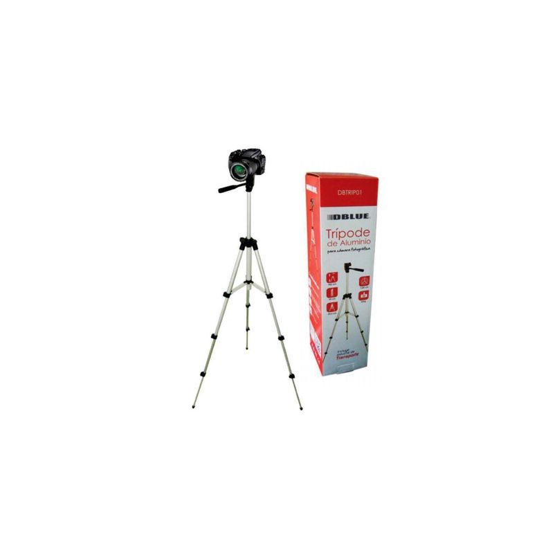 Trípode Aluminio Plegable Cámaras 102cms - PuntoStore-1