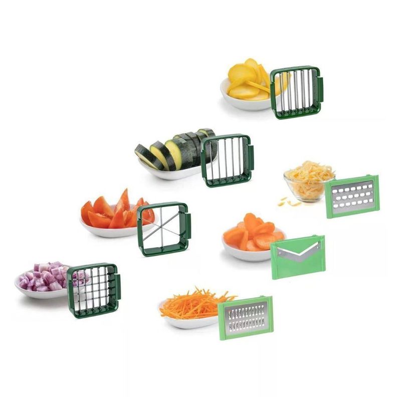 Picador Cortador Rallador Verduras Cocina Hogar-2