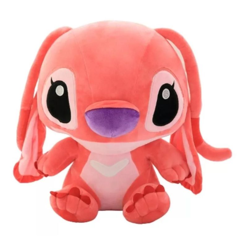 Juguete Peluche Angel Bebe 50cm Rosado-0