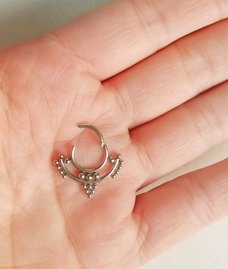 Piercing Septum Nariz Tragus Daith Esferas Oreja Tabique-6
