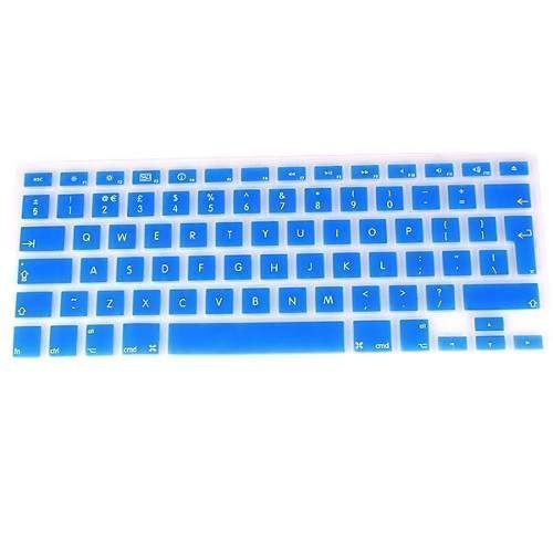 Protector Teclado compatible con Macbook Pro / Air Celeste -0