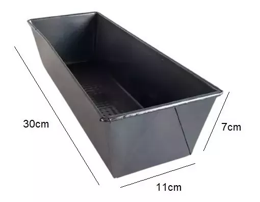 4 Molde Pan Molde Para Pan De Molde Rectangular Queque 30cm-2