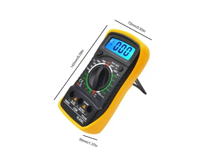 Tester Multitester Multimetro Digital Pantalla Lcd Xl-830l-4