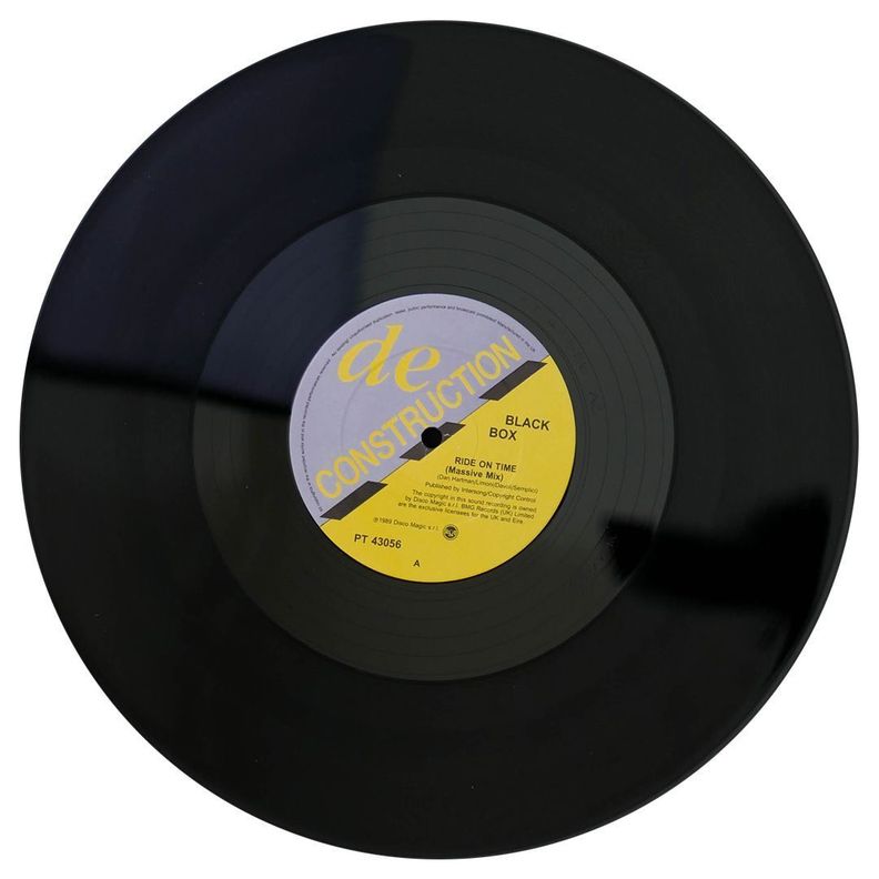 BLACK BOX - RIDE ON TIME 12" MAXI SINGLE VINILO USADO-2