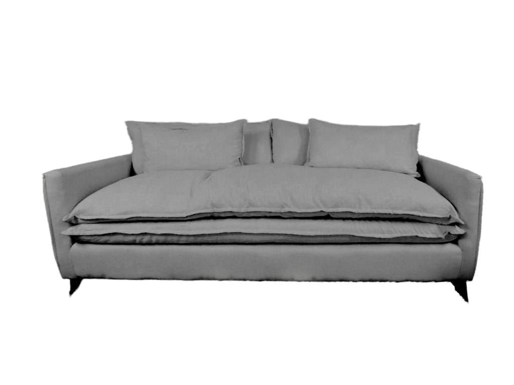Sofa Imperial 1,8 Mts Gris Plata-0
