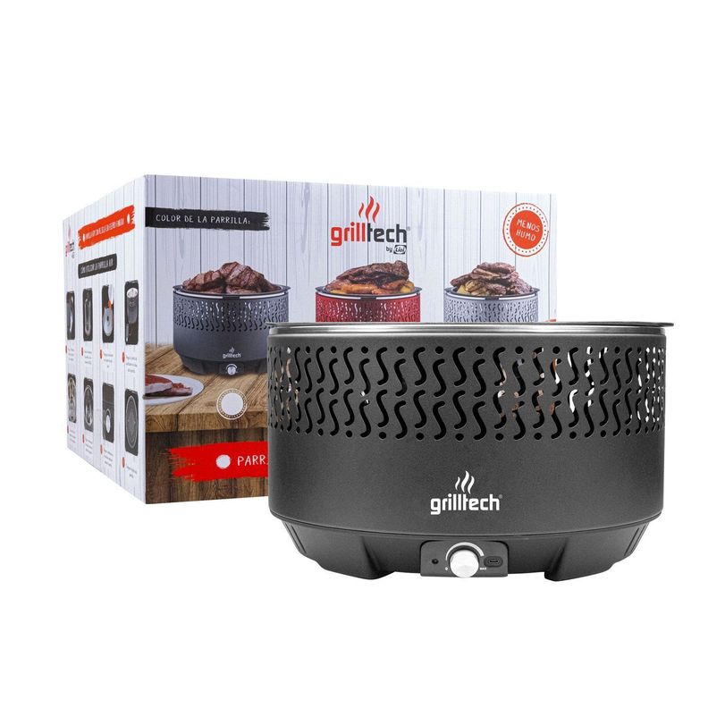 Parrilla AIR Pro Negra-4