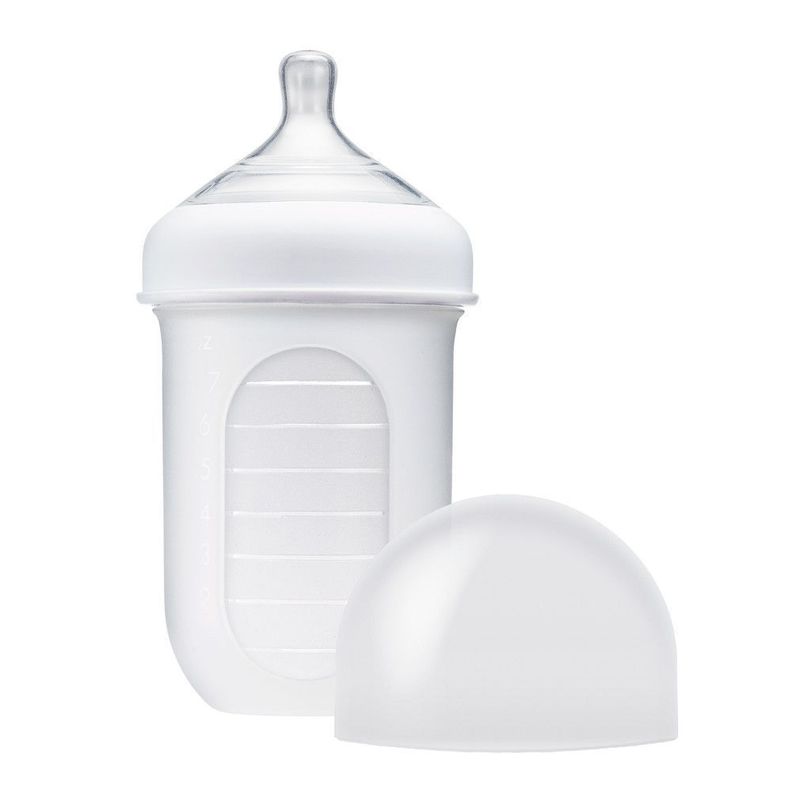 Pk 3 Mamaderas con bolsa de silicona NURSH - 240 ml -1