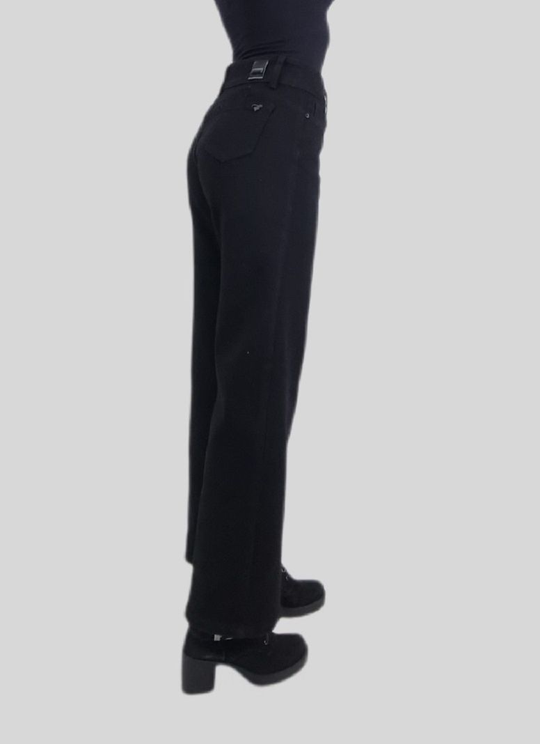 Jeans wide leg black-1