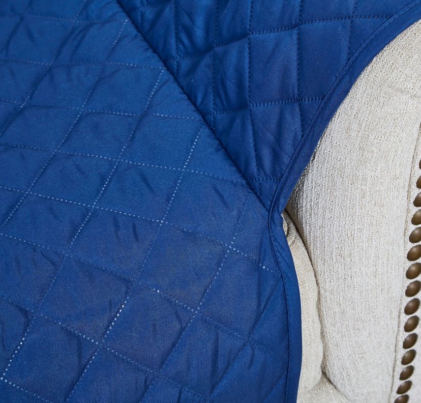 Funda para sofá 1 cuerpo azul 78 x 85 cm-5