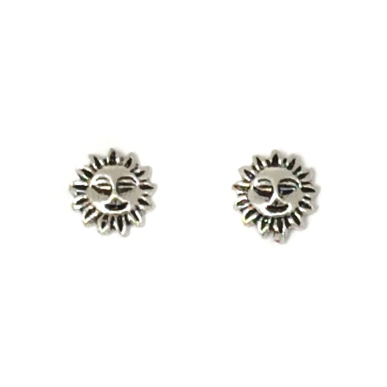 Aros Sol Plata Fina 925