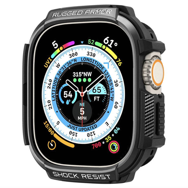 Carcasa Spigen Rugged Armor Para Apple Watch Ultra 49 MM-1
