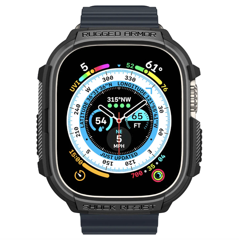 Carcasa Spigen Rugged Armor Para Apple Watch Ultra 49 MM-5