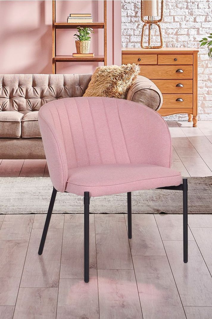 Silla de Comedor Claire Rosado-2