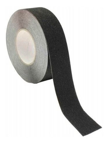 Cinta Negra De Seguridad Antideslizante Negra 18 Mt. x 2,5cm-0