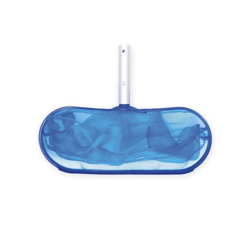 Malla Ovalada Profunda Para Limpieza Piscina Mango Aluminio-1