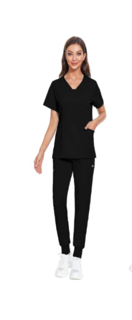UNIFORME CLINICO DOS PIEZAS SPANDEX-1