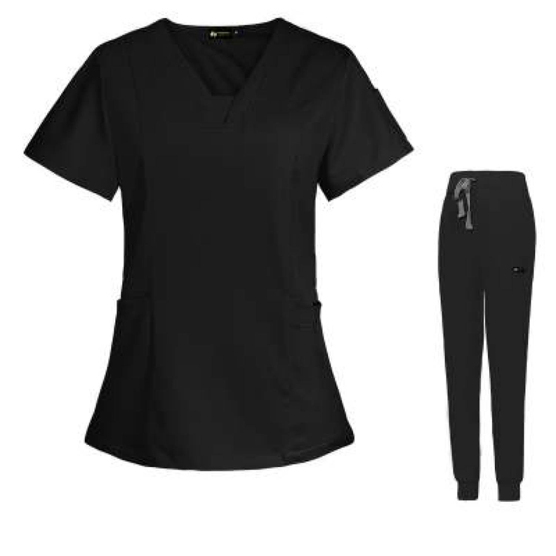 UNIFORME CLINICO DOS PIEZAS SPANDEX-0