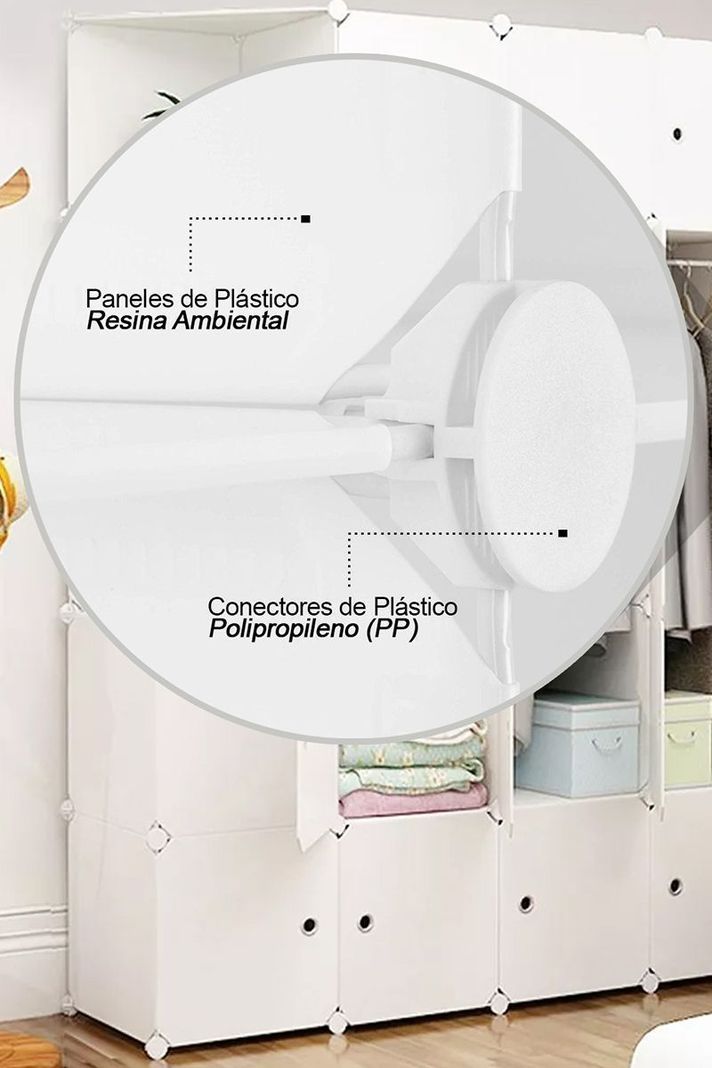 Armario Organizador Modular (20 Cubos)-2